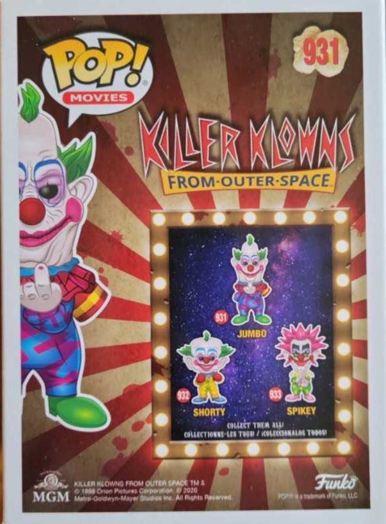 Killer Klowns From Outer Space: Jumbo  vinyl figure collectible [Barcode 889698441452] - Main Image 4