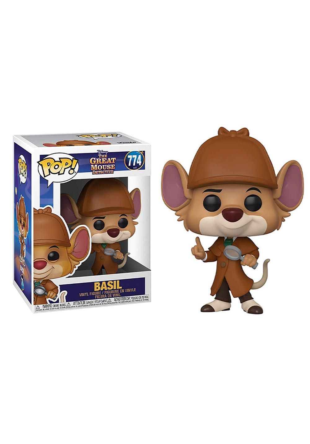 BASIL - Disney vinyl figure collectible [Barcode 889698477185] - Main Image 2
