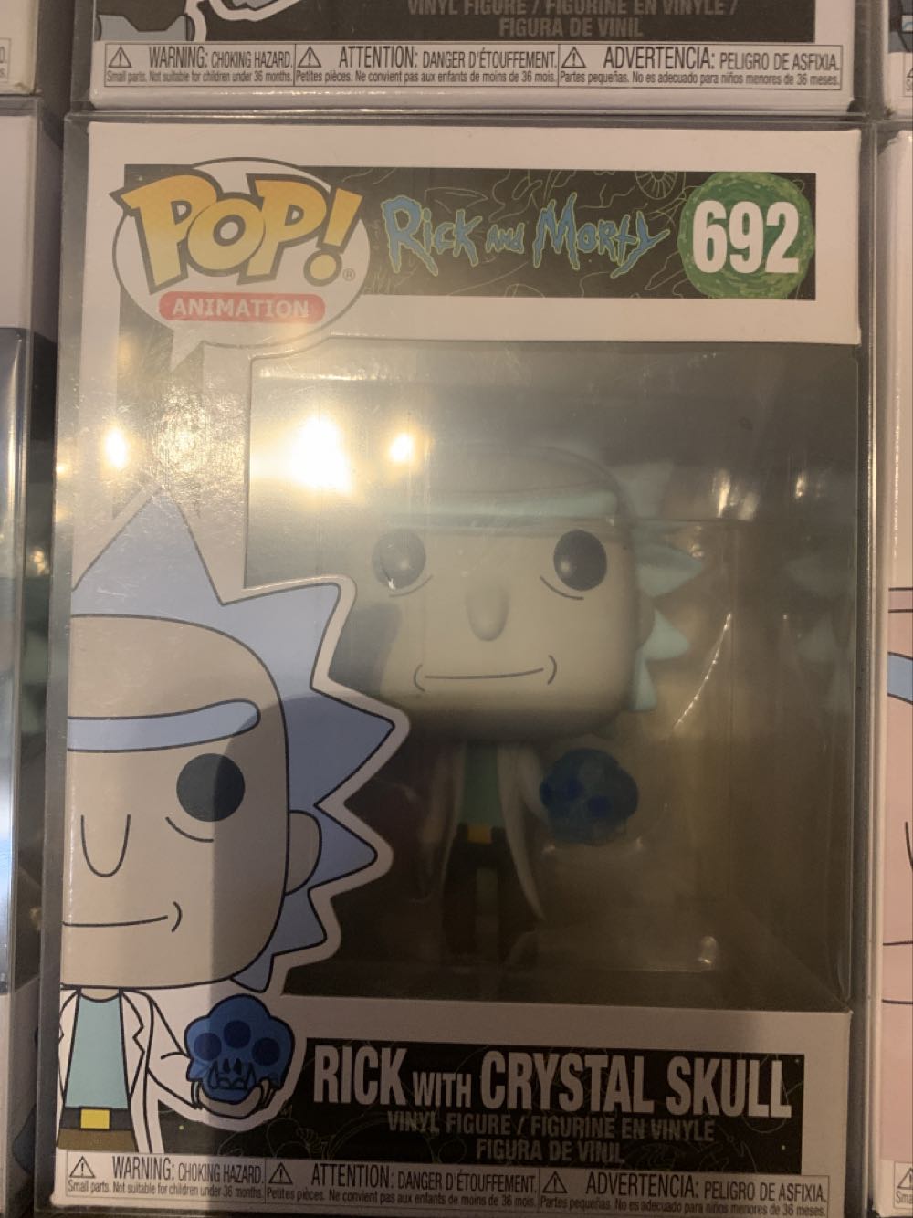 Rick with Crystal Skull - Rick & Morty vinyl figure collectible [Barcode 889698454384] - Main Image 2