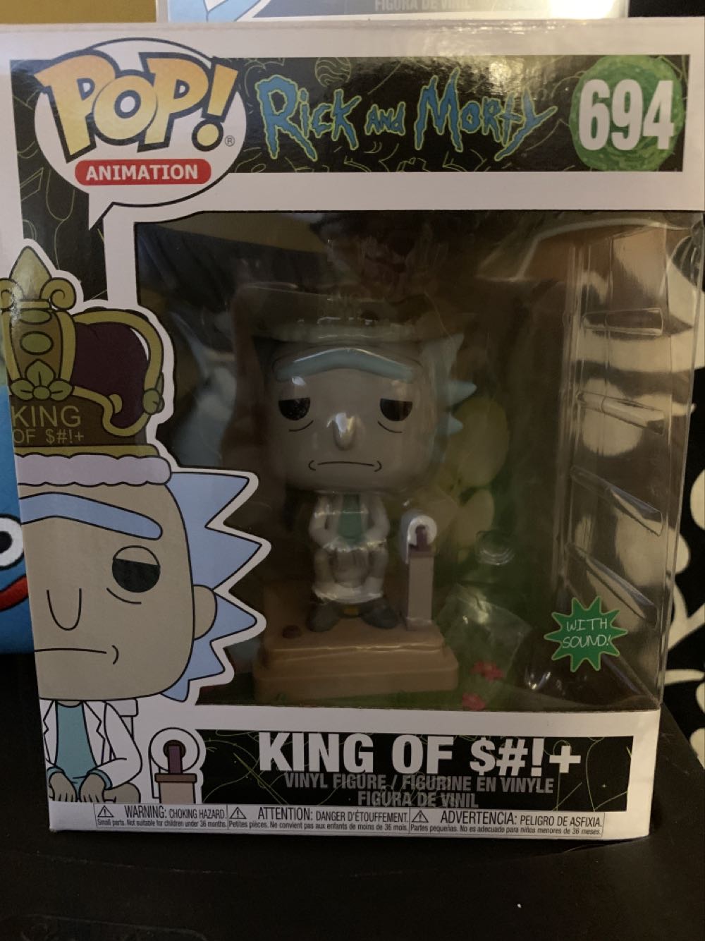 King Of Shit Rick - Rick & Morty vinyl figure collectible [Barcode 889698454377] - Main Image 2