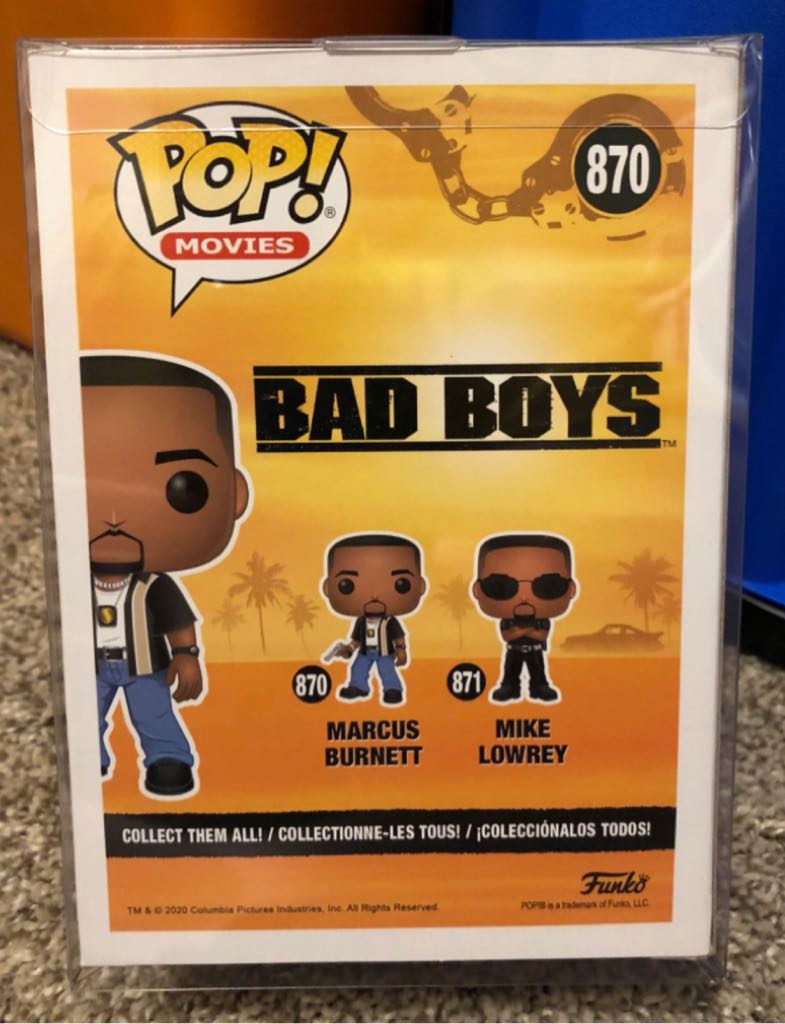 Marcus Burnett  vinyl figure collectible [Barcode 889698465731] - Main Image 2