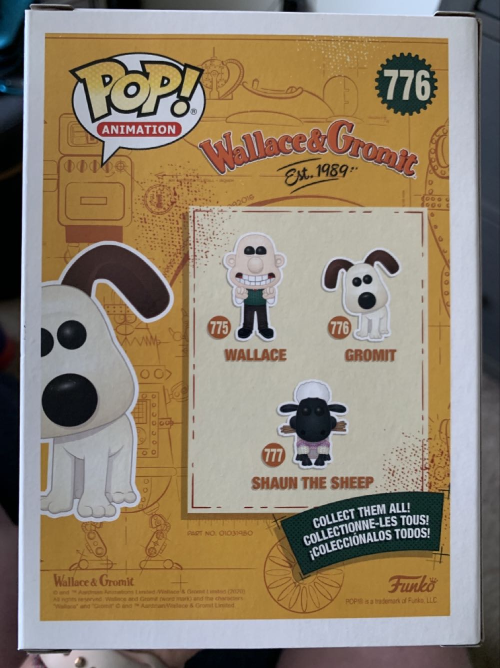 Gromit  vinyl figure collectible [Barcode 889698476942] - Main Image 4