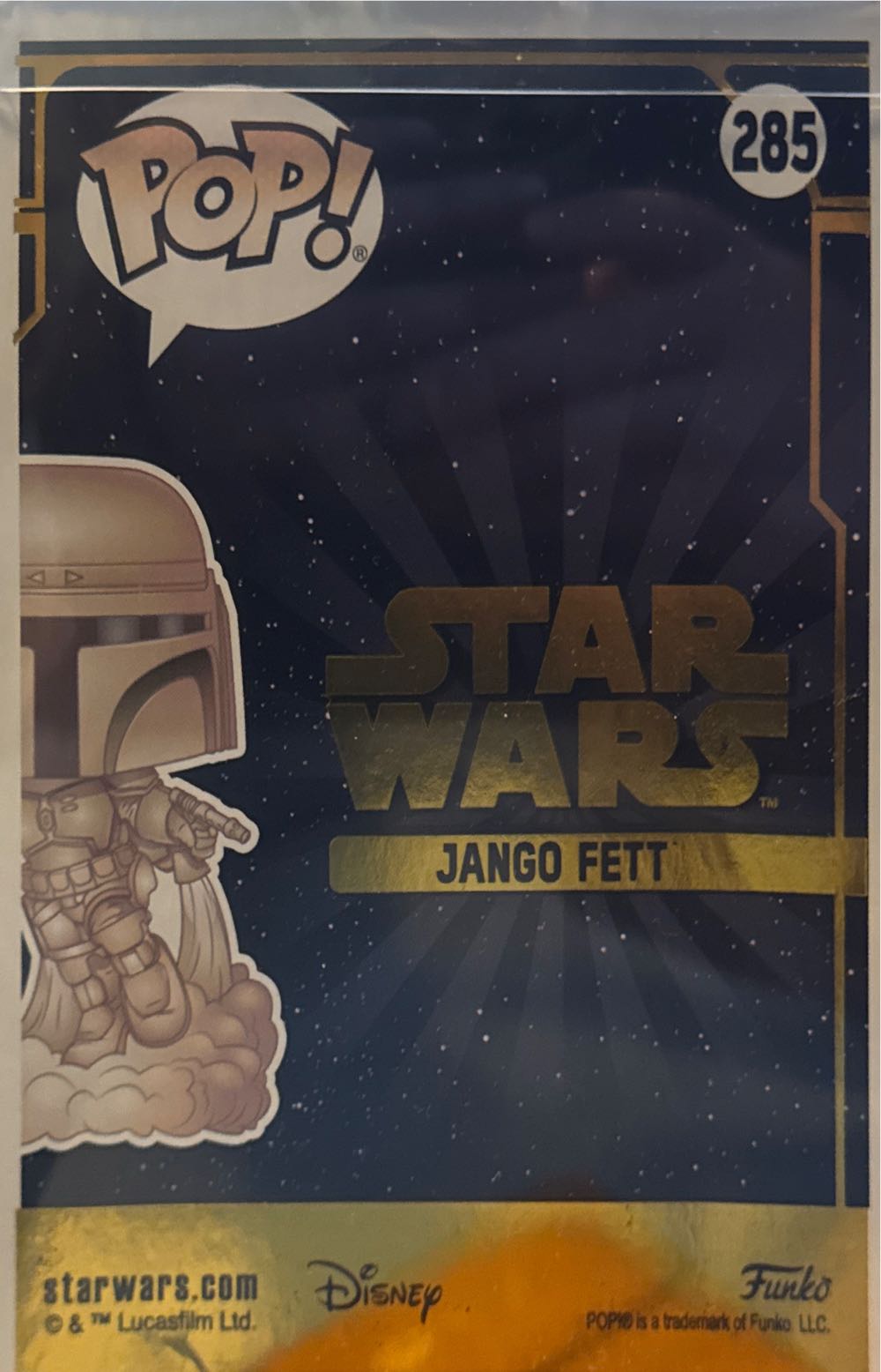 Jango Fett - Star Wars vinyl figure collectible [Barcode 889698430197] - Main Image 3