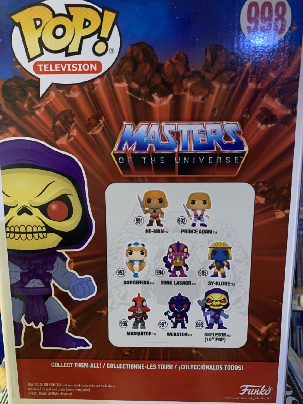 MOTU Skeletor 10” - Masters of the Universe vinyl figure collectible [Barcode 889698476782] - Main Image 4