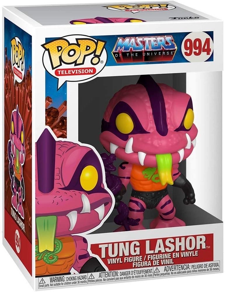 MOTU Tung Lashor - Masters of the Universe vinyl figure collectible [Barcode 889698477451] - Main Image 3