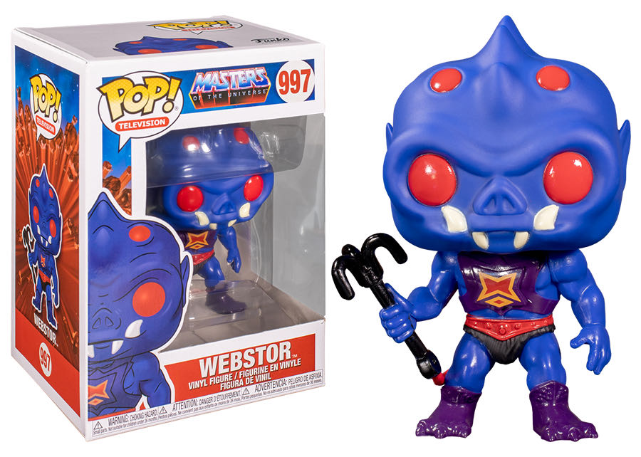 MOTU Webstor - Masters of the Universe vinyl figure collectible [Barcode 889698477512] - Main Image 3
