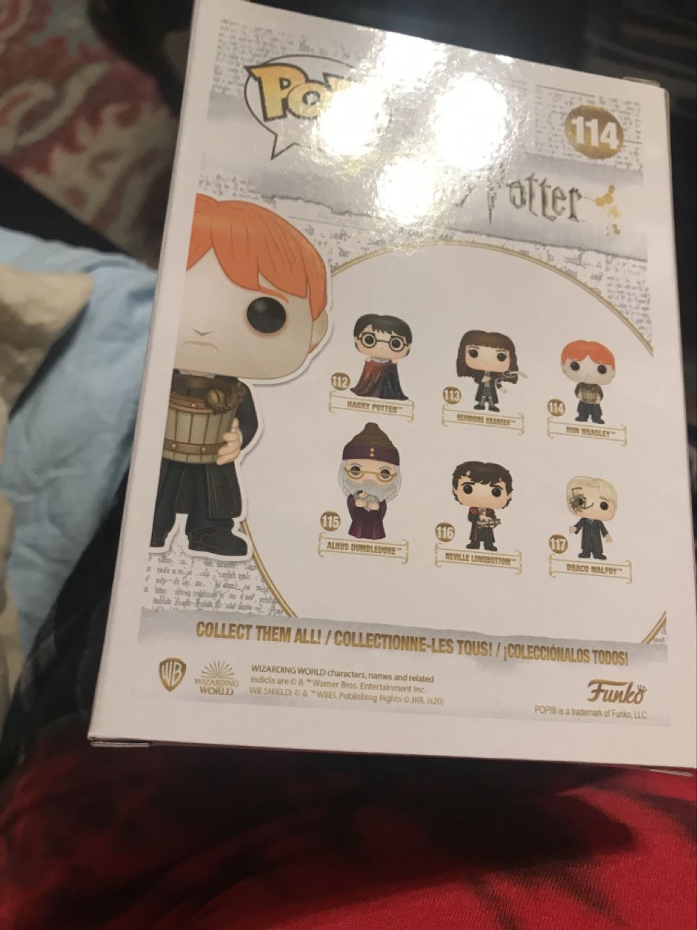 114 Ron Weasley - Harry Potter vinyl figure collectible [Barcode 889698480666] - Main Image 4