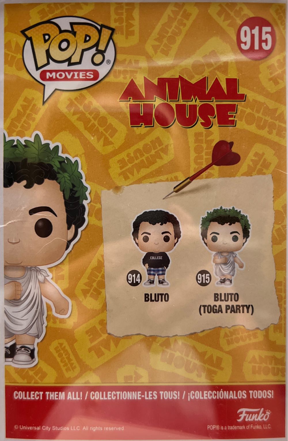 Bluto Togo Party #915 - National Lampoon vinyl figure collectible [Barcode 889698471923] - Main Image 3