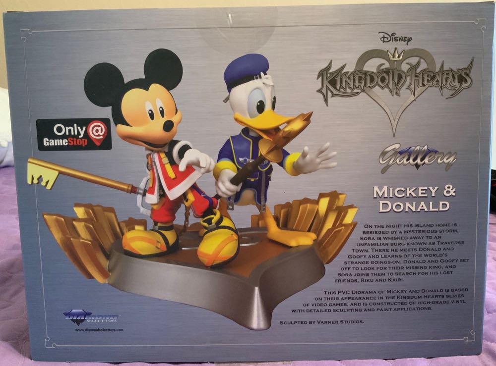 Mickey & Donald - Disney vinyl figure collectible [Barcode 699788826553] - Main Image 2