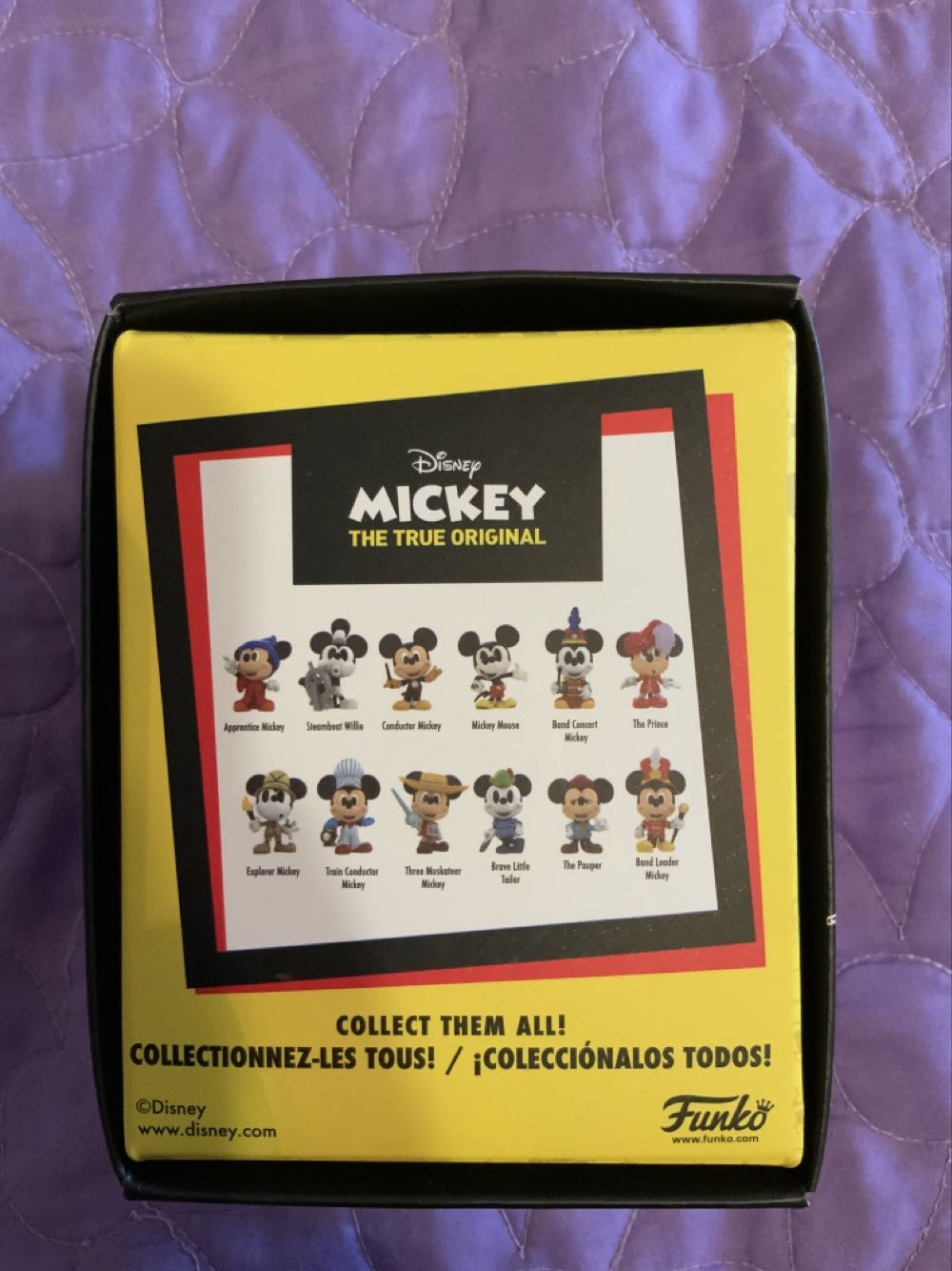 Conductor Mickey - (disney) MICKEY - 90 years - FUNKOPOP - Funko Pop minis #minis - Disney vinyl figure collectible [Barcode 889698255950] - Main Image 3