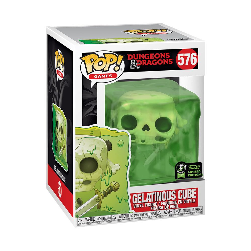 Gelatinous Cube - Dungeons & Dragons vinyl figure collectible [Barcode 889698459181] - Main Image 2