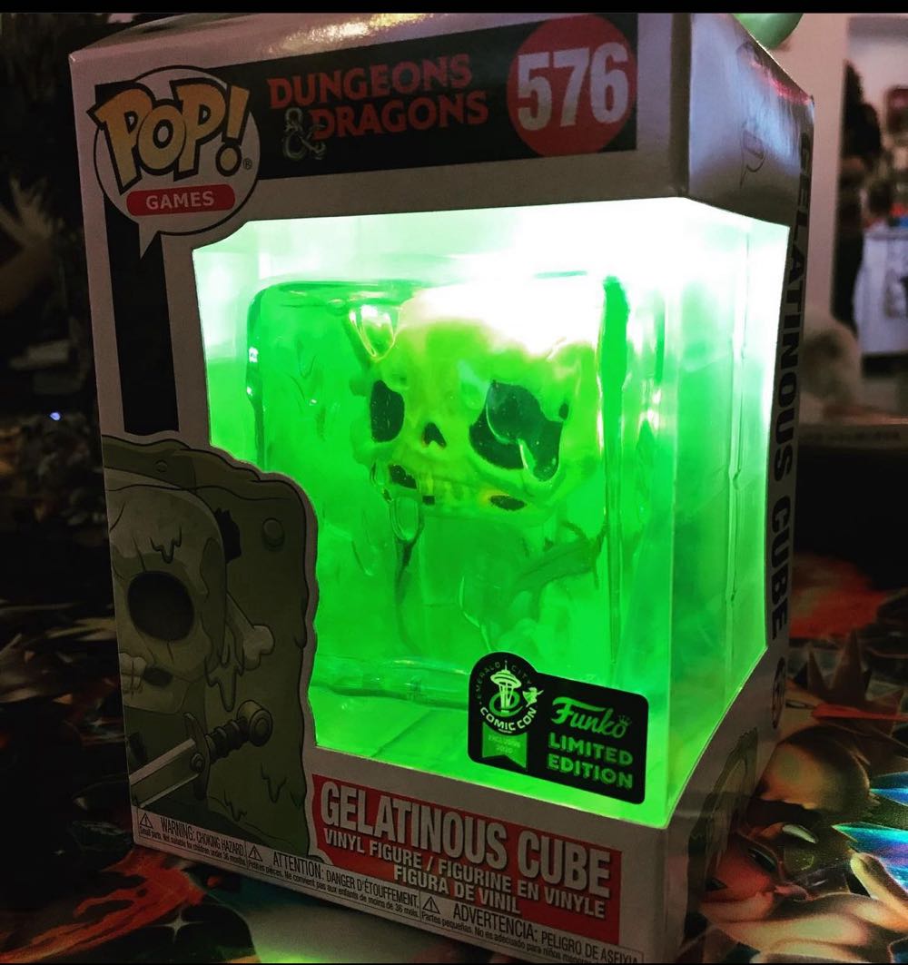 Gelatinous Cube - Dungeons & Dragons vinyl figure collectible [Barcode 889698459181] - Main Image 4