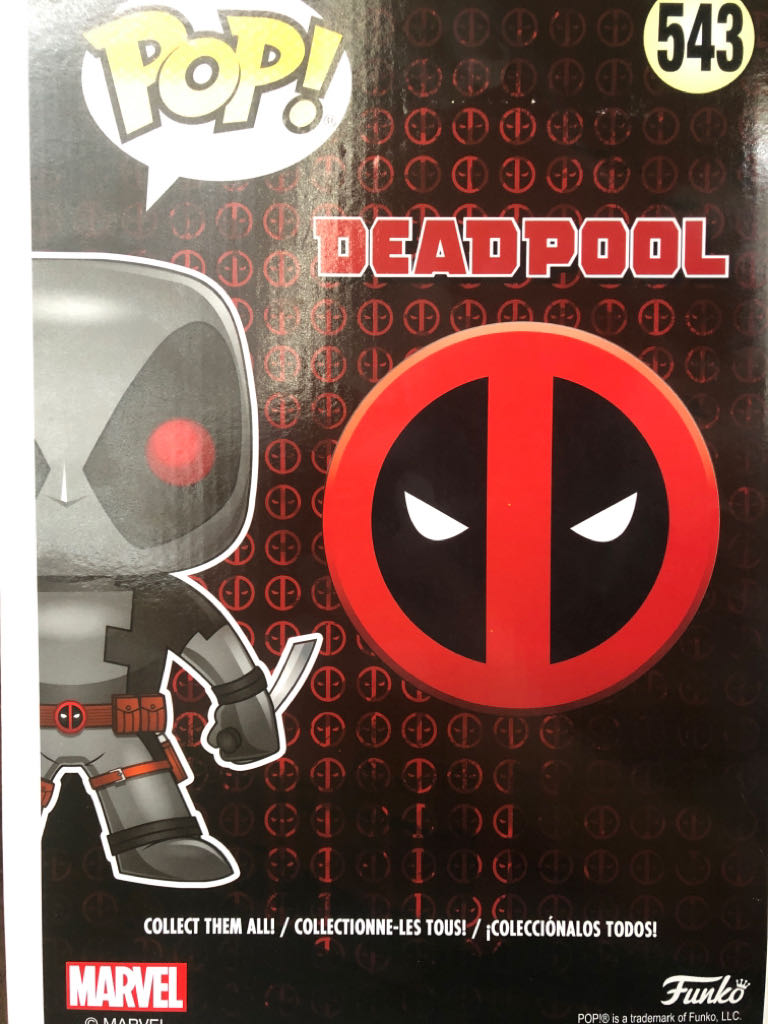 Deadpool 543- Grey - Deadpool vinyl figure collectible - Main Image 2