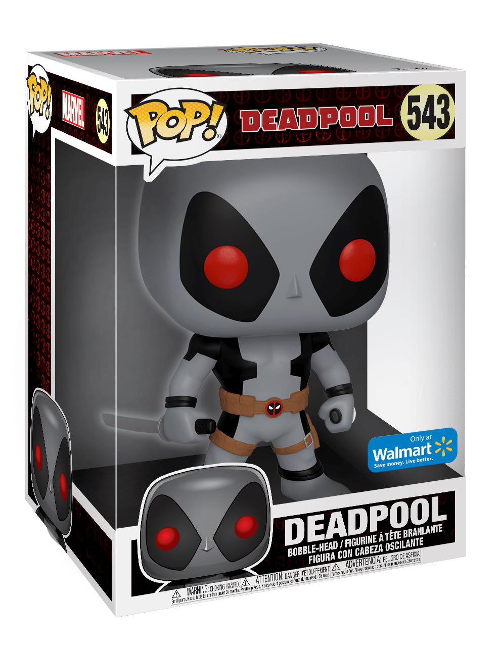 Deadpool 543- Grey - Deadpool vinyl figure collectible - Main Image 3