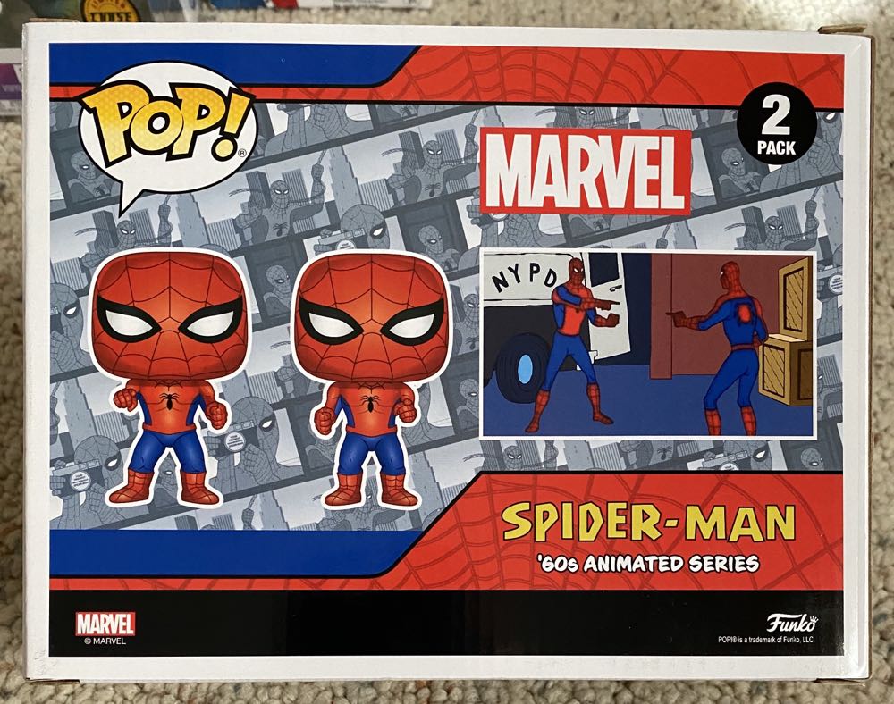 Spider-Man vs. Spider-Man - Spider-Man vinyl figure collectible [Barcode 889698482936] - Main Image 2