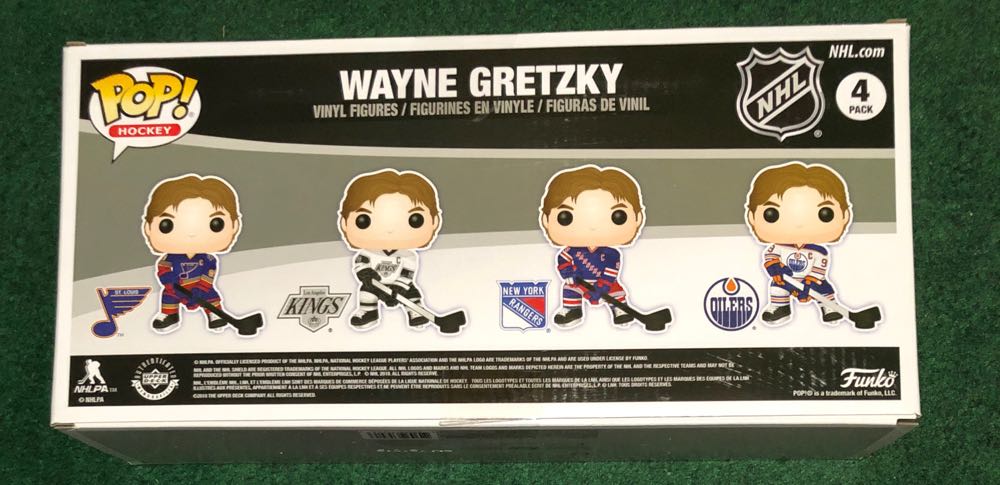 Wayne Gretzky (4 Pack)  vinyl figure collectible [Barcode 889698357913] - Main Image 2