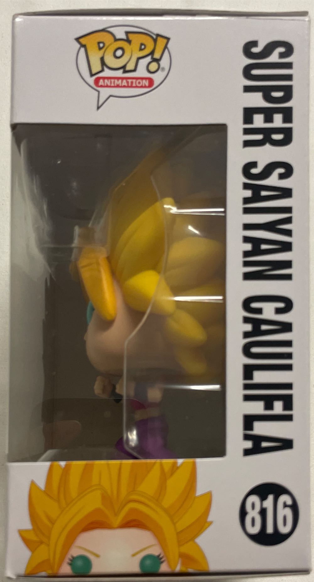 DBS -816- Super Saiyan Caulifla - Dragon Ball Z vinyl figure collectible [Barcode 889698476867] - Main Image 3