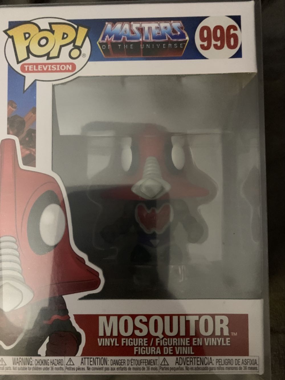 MOTU- Mosquitor - Masters of the Universe vinyl figure collectible [Barcode 889698477505] - Main Image 2