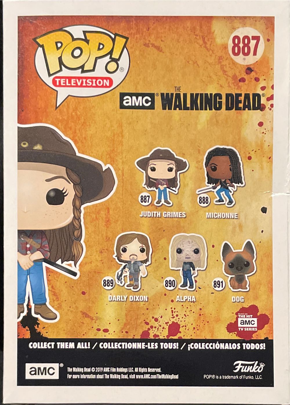 Judith Grimes - The Walking Dead vinyl figure collectible [Barcode 889698435345] - Main Image 2