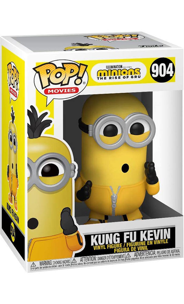 Kung Fu Kevin - Despicable Me vinyl figure collectible [Barcode 889698478045] - Main Image 3