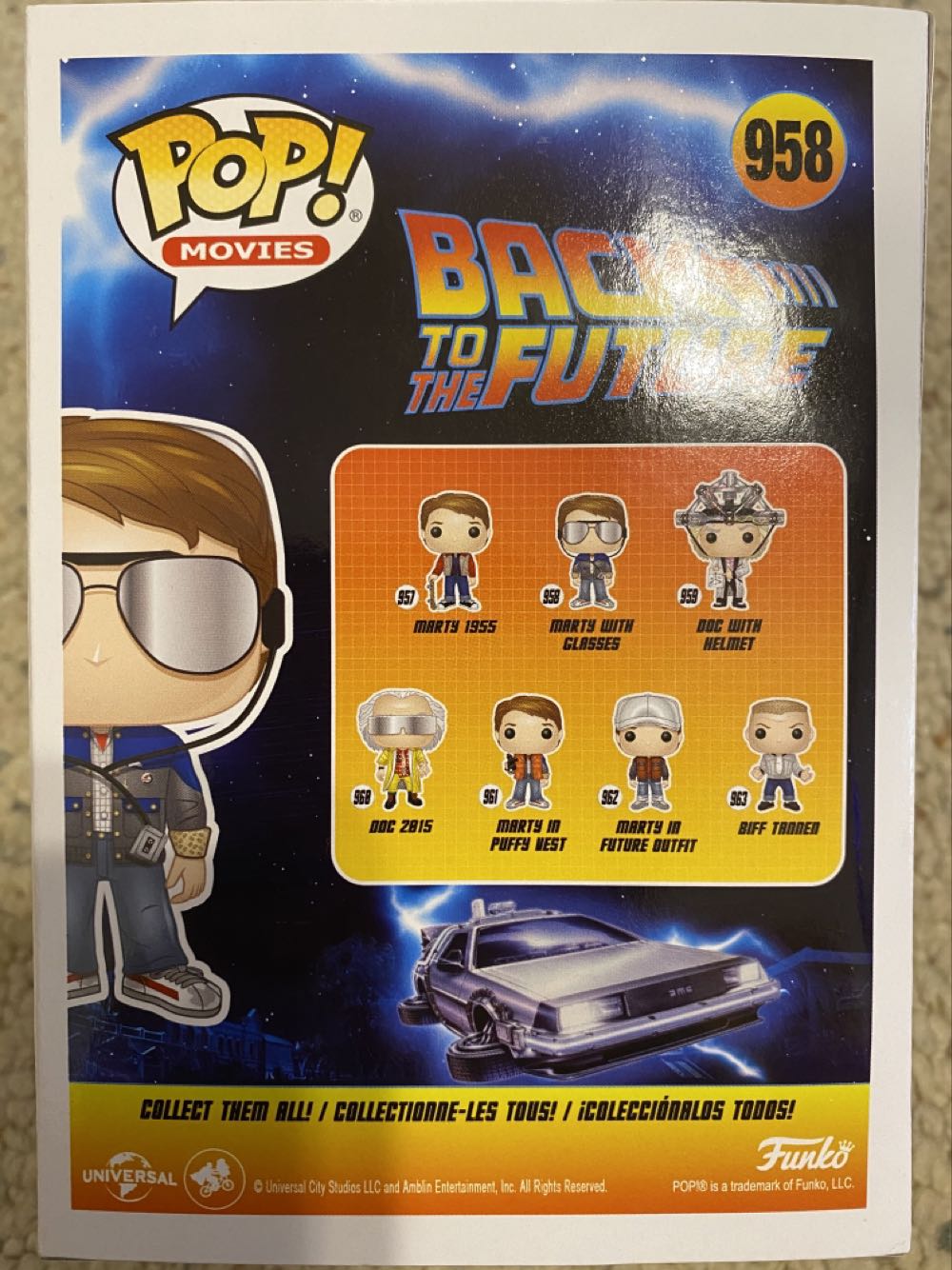 Marty McFly With Glasses - Back to the Future vinyl figure collectible [Barcode 889698469128] - Main Image 2