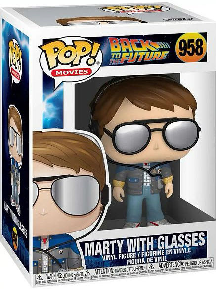 Marty McFly With Glasses - Back to the Future vinyl figure collectible [Barcode 889698469128] - Main Image 3