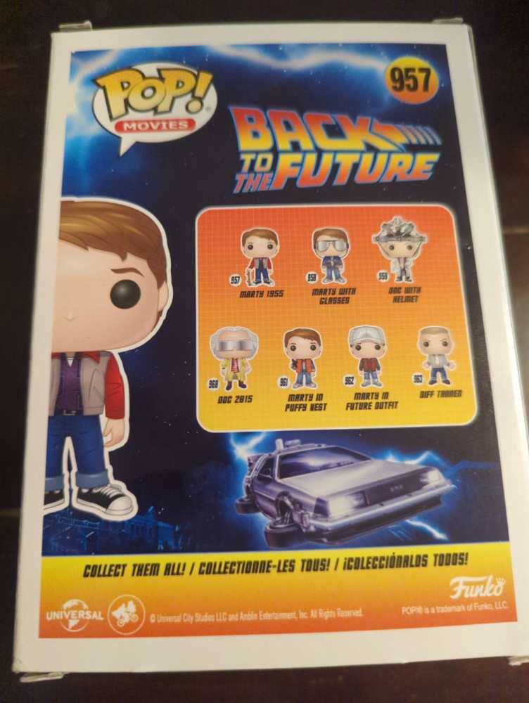 Marty 1955 - Back to the Future vinyl figure collectible [Barcode 889698469135] - Main Image 3