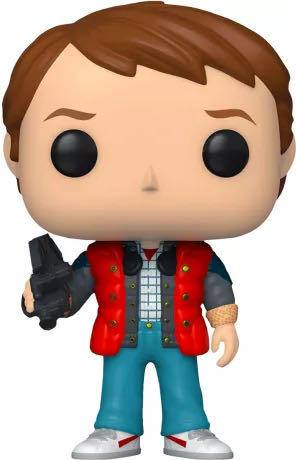 Back To The Future -961- Marty In Puffy Vest - Back to the Future vinyl figure collectible [Barcode 889698487054] - Main Image 3
