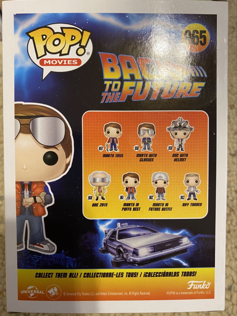 Marty Checking Watch - Back to the Future vinyl figure collectible [Barcode 889698489072] - Main Image 2