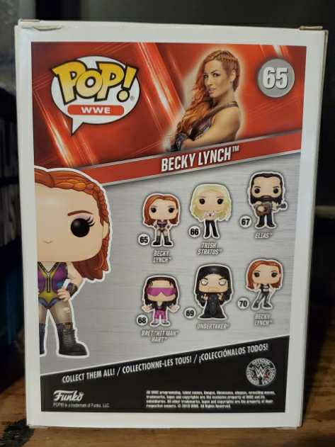 Becky Lynch - WWE vinyl figure collectible [Barcode 889698419413] - Main Image 2