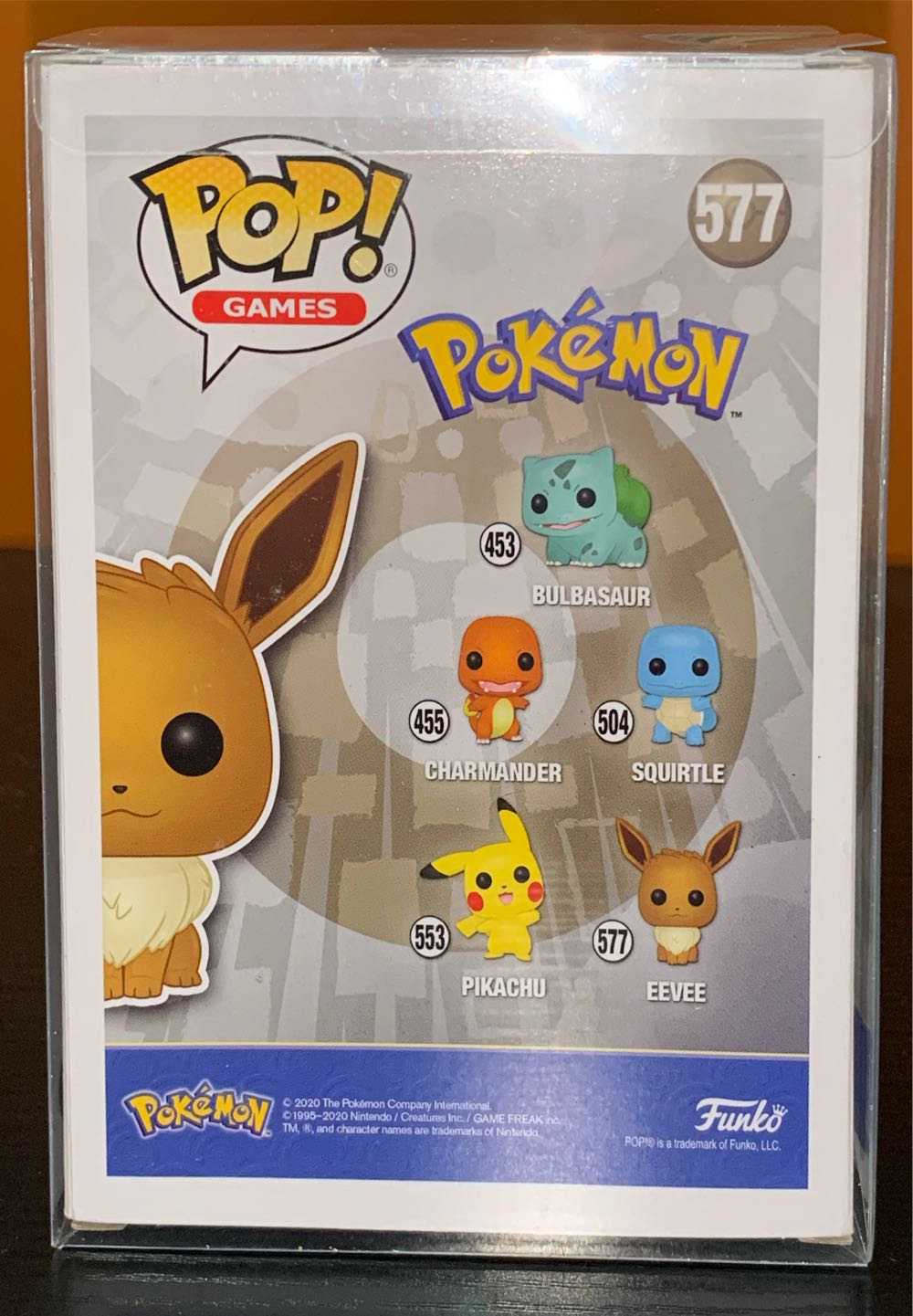 Evee - Pokémon vinyl figure collectible [Barcode 889698463157] - Main Image 3