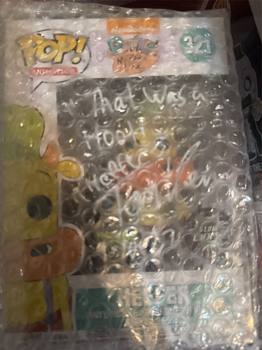 Rocco‘S Modern Life Heffer Chase (autographed Tom Kenny) - Funko vinyl figure collectible [Barcode 889698130622] - Main Image 3