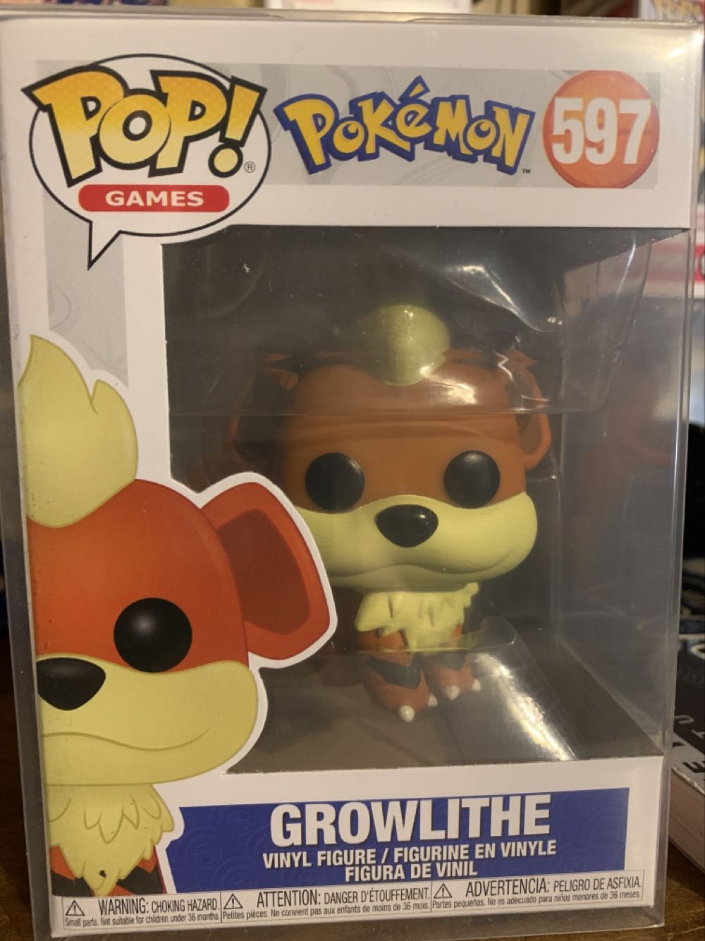 Growlithe - Pokémon vinyl figure collectible [Barcode 889698484008] - Main Image 4