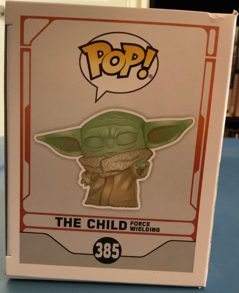 Grogu Force Wielding, #385 - Star Wars: The Mandalorian vinyl figure collectible [Barcode 889698502092] - Main Image 2