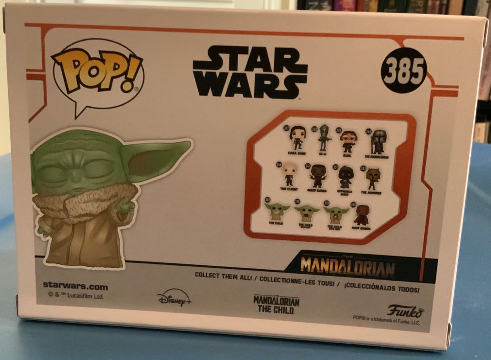 Grogu Force Wielding, #385 - Star Wars: The Mandalorian vinyl figure collectible [Barcode 889698502092] - Main Image 3
