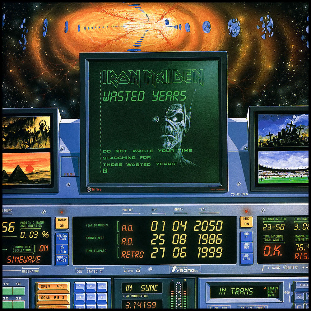 Eddie “Somewhere In Time” - Iron Maiden vinyl figure collectible - Main Image 3