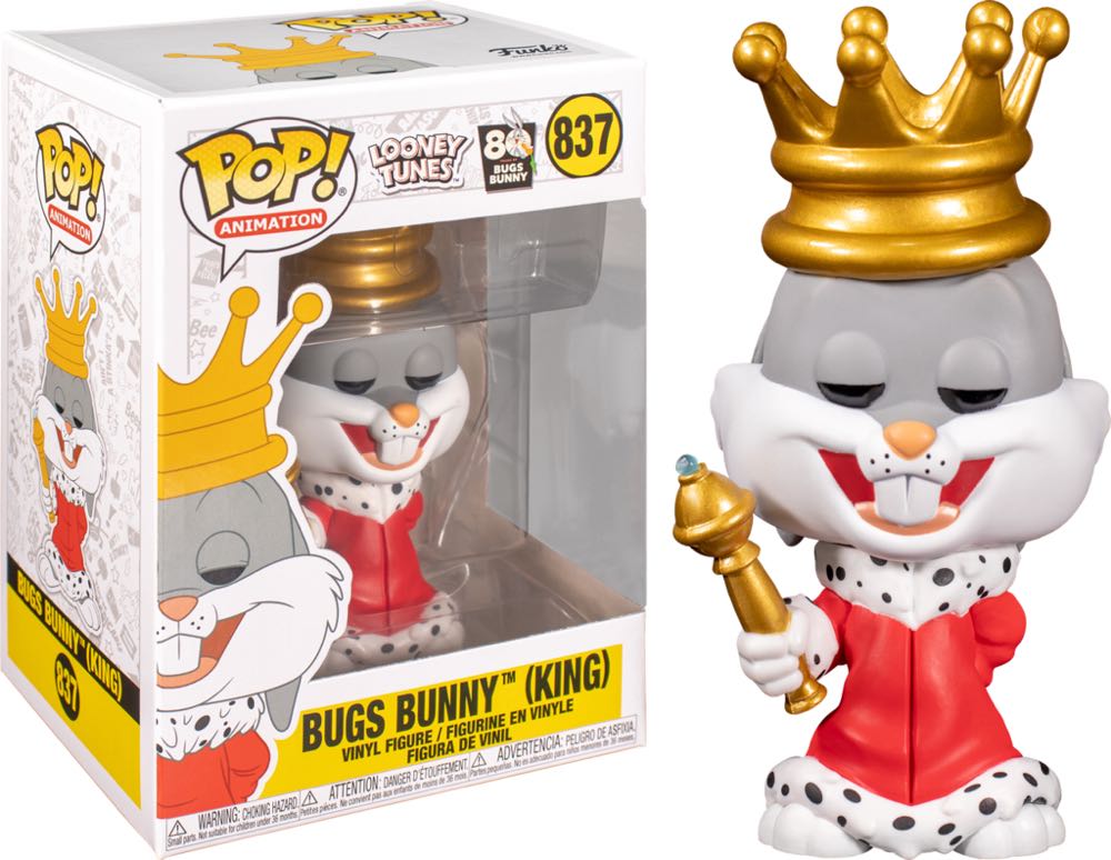 Bugs Bunny (King) - Looney Tunes vinyl figure collectible [Barcode 889698465458] - Main Image 2