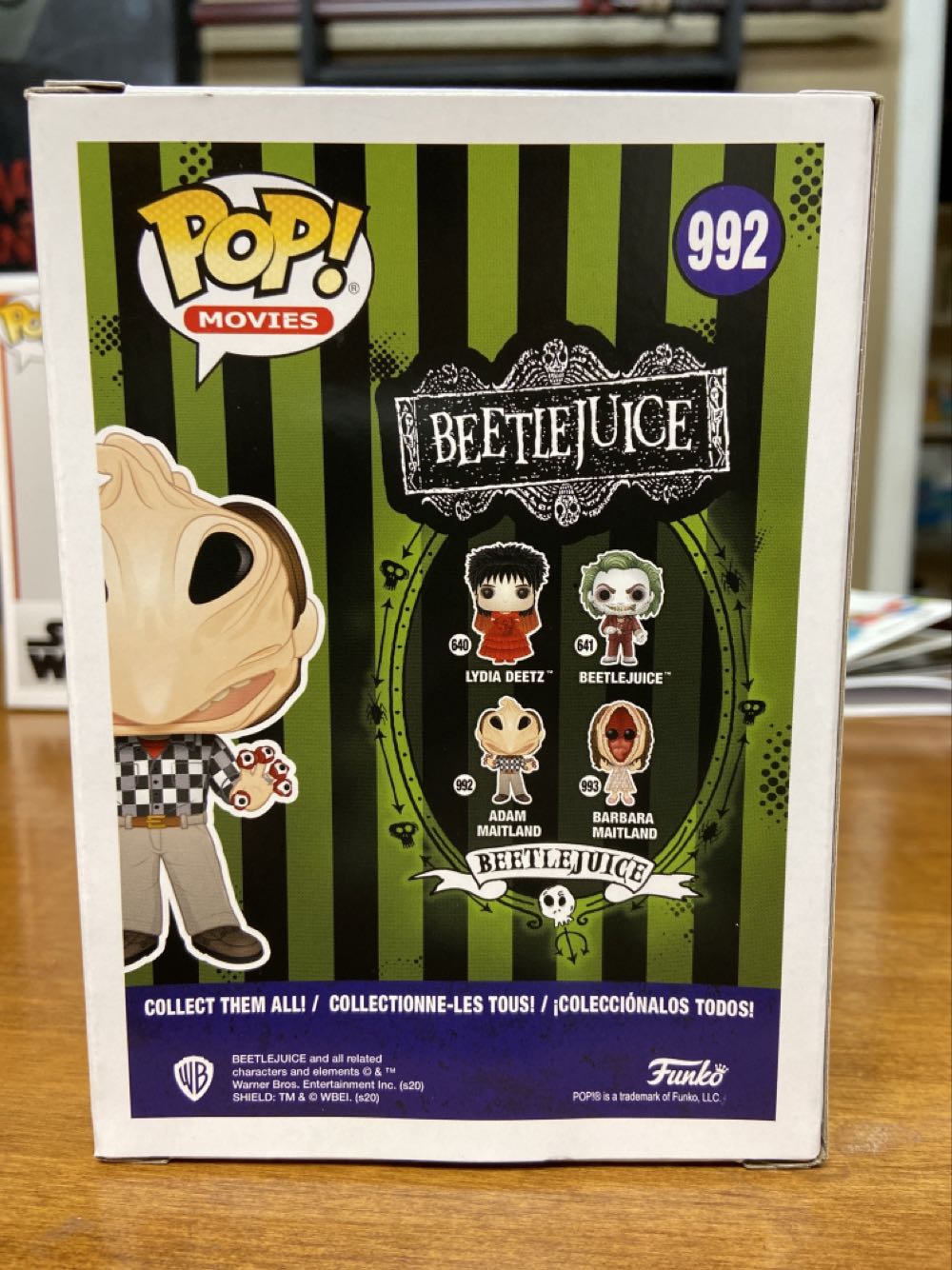 Adam Maitland - Beetlejuice vinyl figure collectible [Barcode 889698491693] - Main Image 2