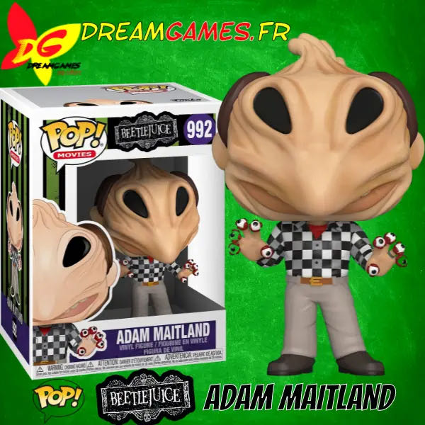 Adam Maitland - Beetlejuice vinyl figure collectible [Barcode 889698491693] - Main Image 3