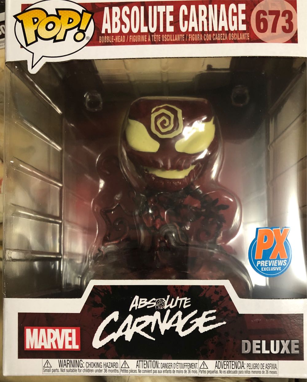 Absolute Carnage - Venom vinyl figure collectible [Barcode 889698496834] - Main Image 3