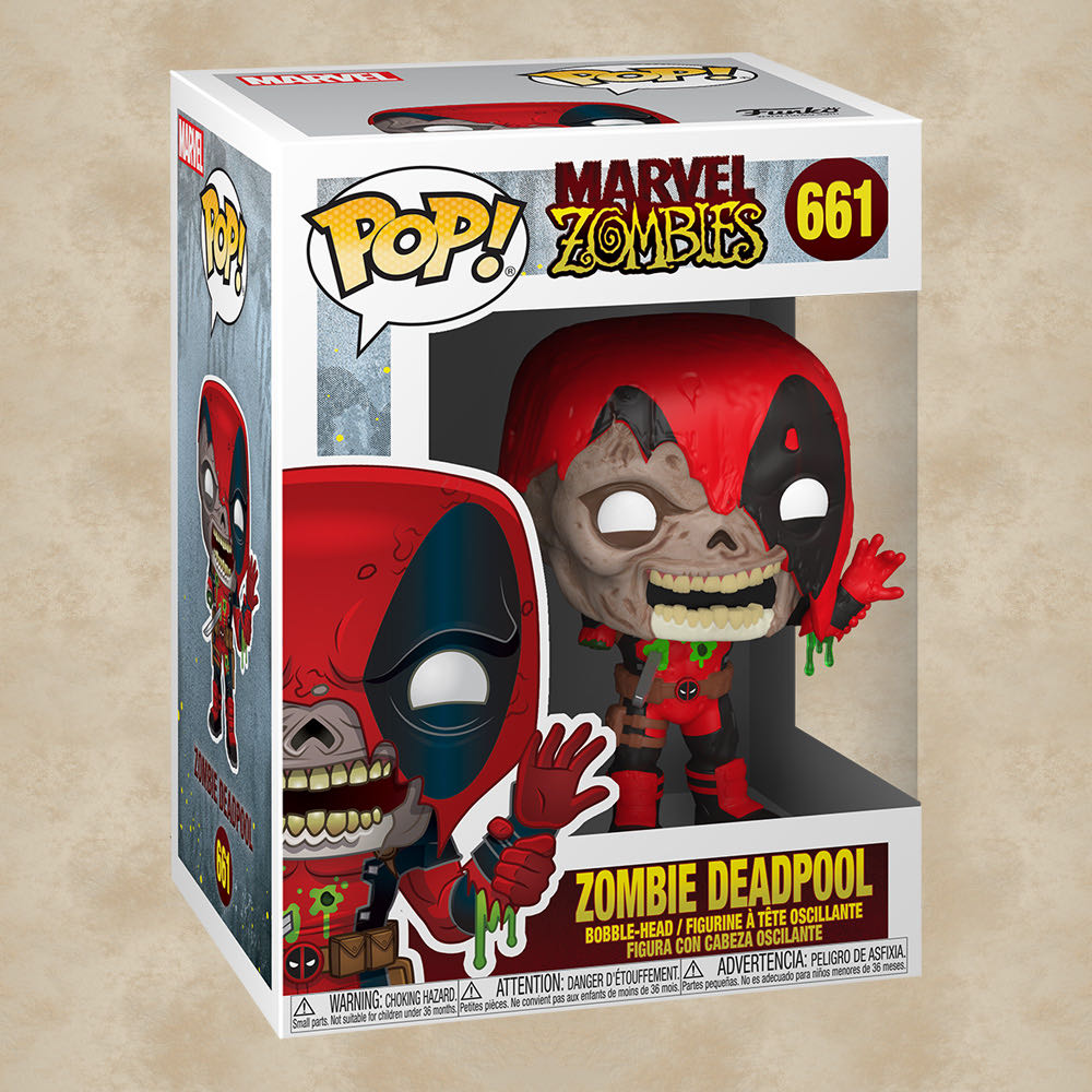 Zombie Deadpool - Zombies vinyl figure collectible [Barcode 889698491266] - Main Image 2