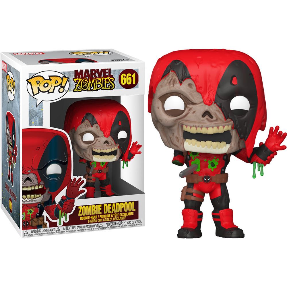 Zombie Deadpool - Zombies vinyl figure collectible [Barcode 889698491266] - Main Image 3
