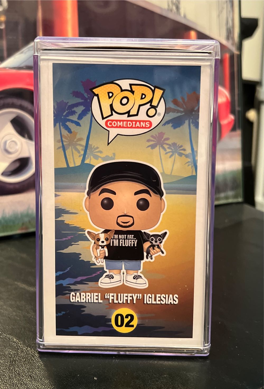 Gabriel “Fluffy” Iglesias (Dogs) - Celebrities vinyl figure collectible [Barcode 889698482790] - Main Image 4