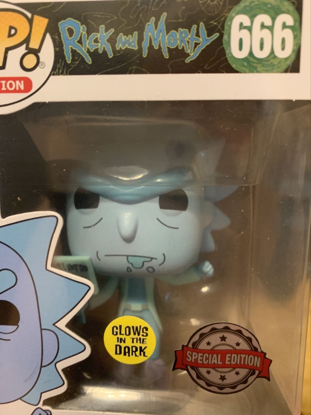 Hologram Rick Clone - Rick & Morty vinyl figure collectible [Barcode 889698442527] - Main Image 4