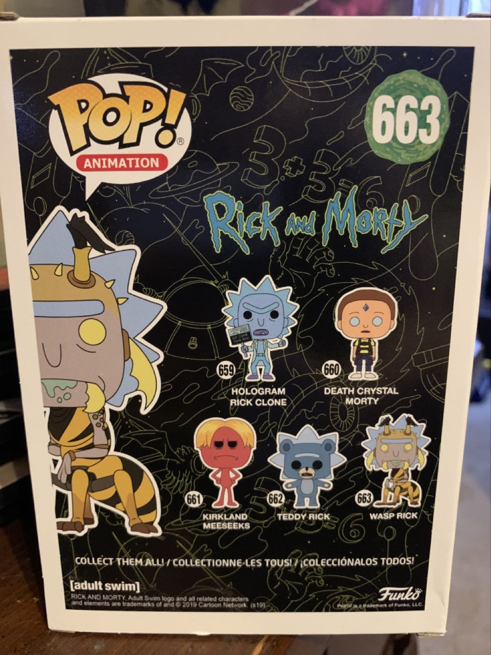 Wasp Rick - 663 Rick And Morty Funko Pop Animation - Rick & Morty vinyl figure collectible [Barcode 889698442558] - Main Image 2