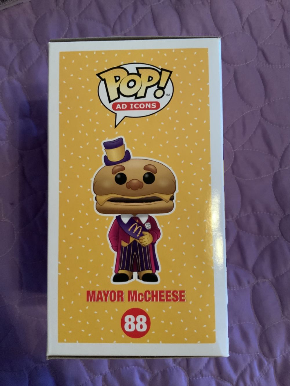 Mayor McCheese - McDonald vinyl figure collectible [Barcode 889698457255] - Main Image 3
