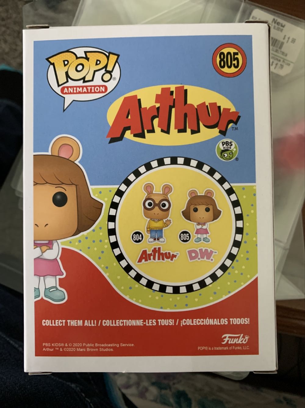 D.W.  vinyl figure collectible [Barcode 889698477369] - Main Image 3