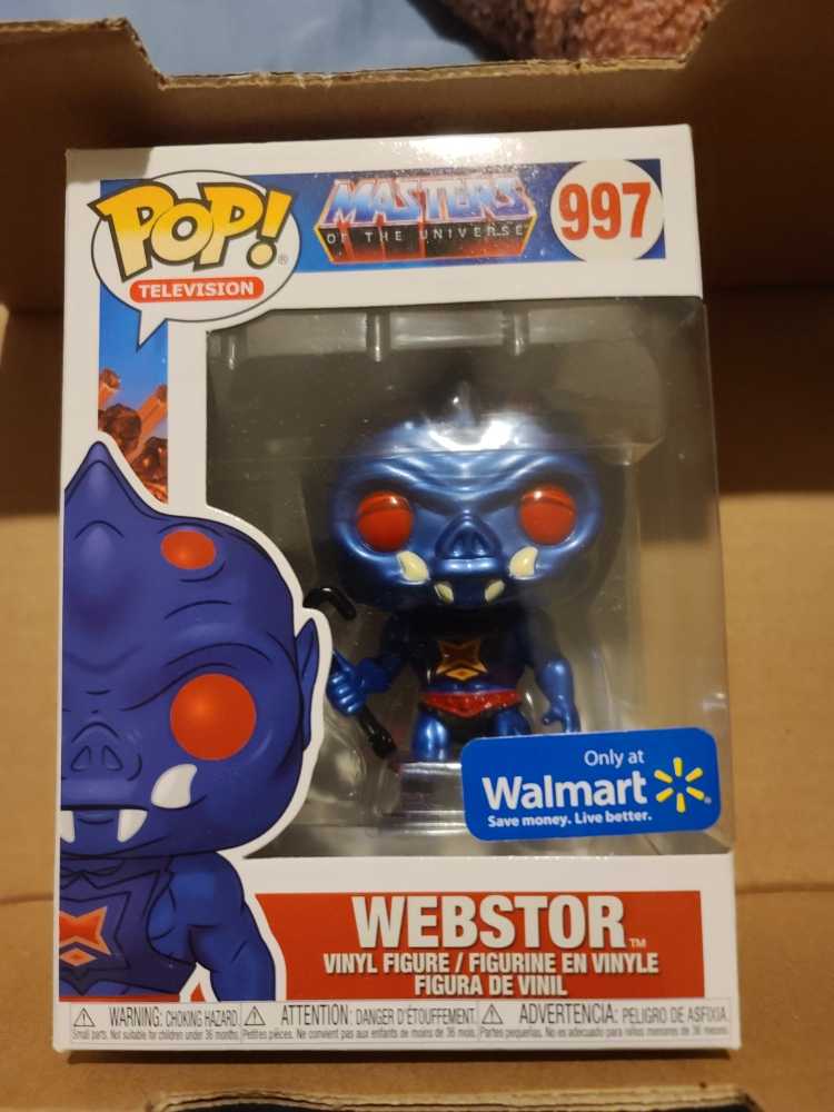 Webstor - Masters of the Universe vinyl figure collectible [Barcode 889698484077] - Main Image 2