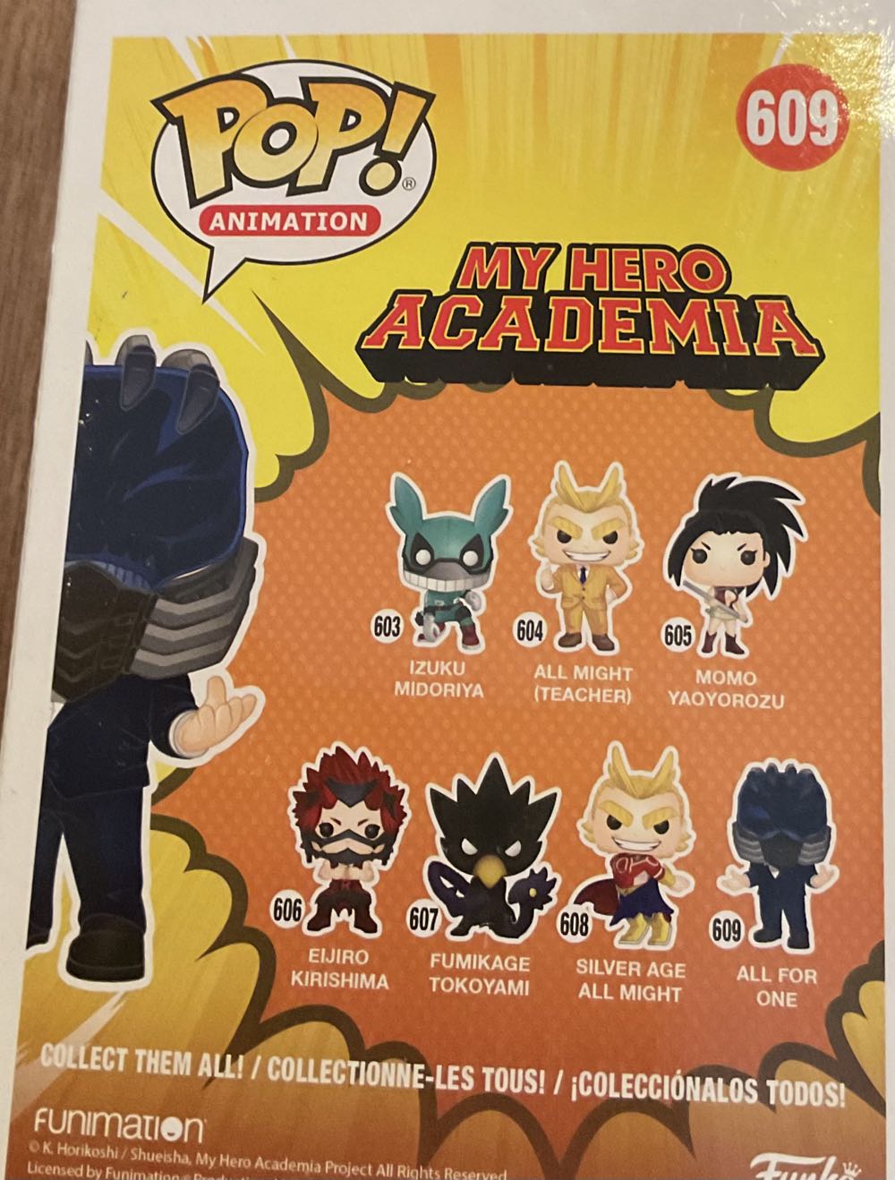 All For One - My Hero Academia vinyl figure collectible [Barcode 11988190] - Main Image 3