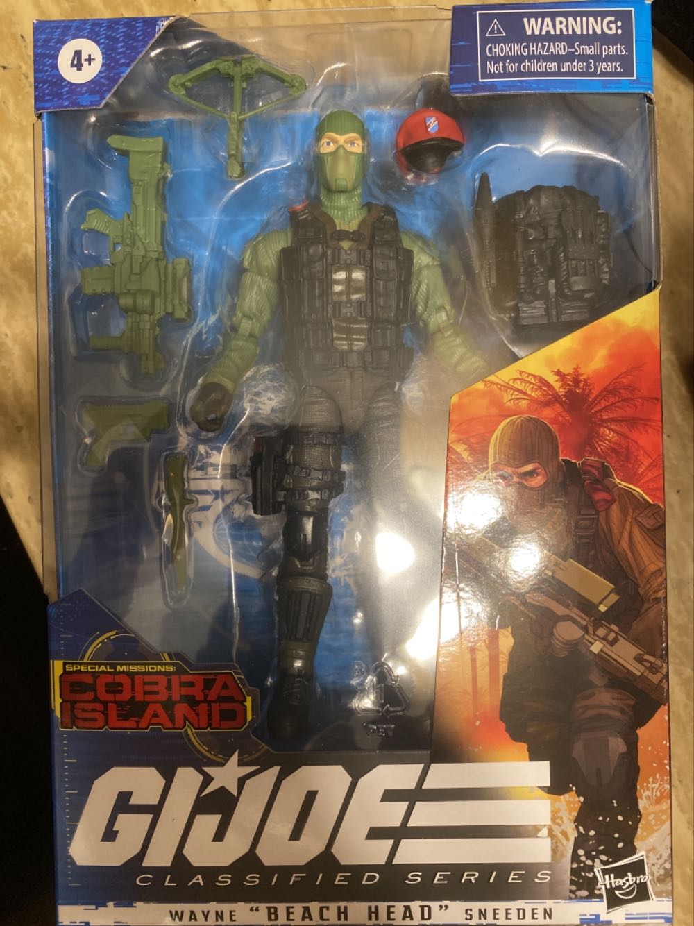 Wayne “ Beach Head “ Sneeden - G.I. Joe vinyl figure collectible [Barcode 5010993734726] - Main Image 2